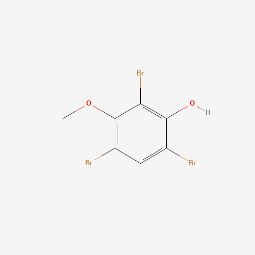 2,4,6-tribromo-3-methoxyphenol (CAS: 24967-79-1) - Chemical Structure and Molecular Formula 