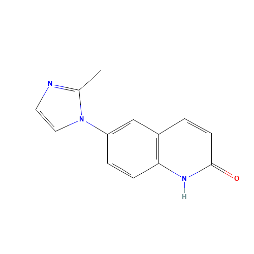 6-(2-methylimidazol-1-yl)-1H-quinolin-2-one (CAS: 102791-38-8) - Related Chemical Product