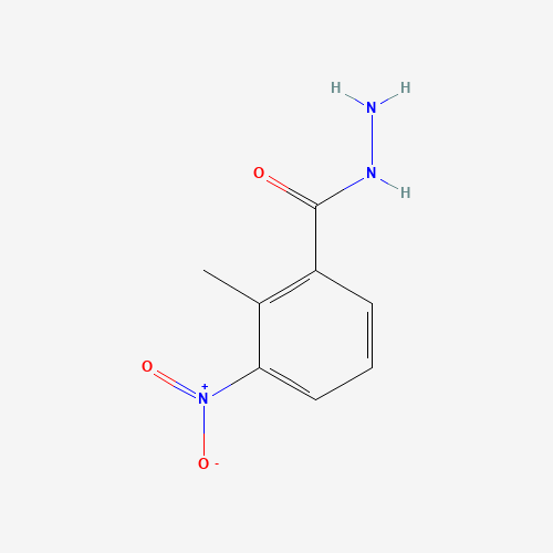 2-methyl-3-nitrobenzohydrazide (CAS: 869942-83-6) - Chemical Structure and Molecular Formula 