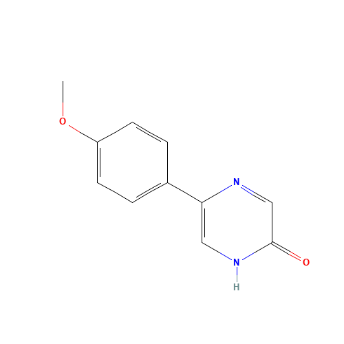 5-(4-methoxyphenyl)-1H-pyrazin-2-one (CAS: 76849-79-1) - Related Chemical Product