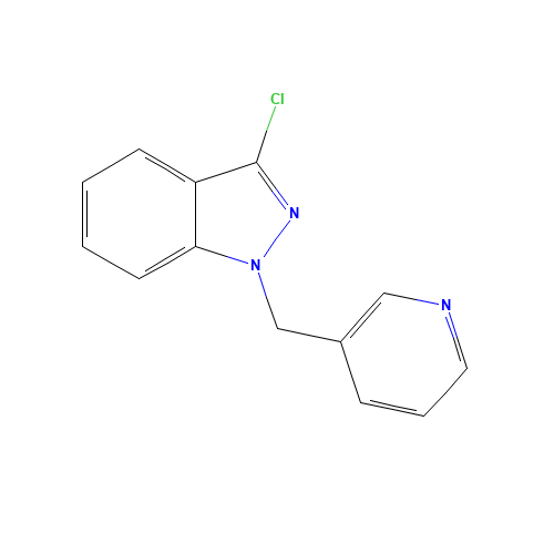 3-chloro-1-(pyridin-3-ylmethyl)indazole (CAS: 1017781-90-6) - Related Chemical Product