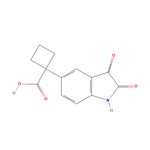 1-(2,3-dioxo-1H-indol-5-yl)cyclobutane-1-carboxylic acid (CAS: 1309089-17-5) - Related Chemical Product