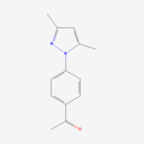 1-[4-(3,5-dimethylpyrazol-1-yl)phenyl]ethanone (CAS: 153813-15-1) - Related Chemical Product