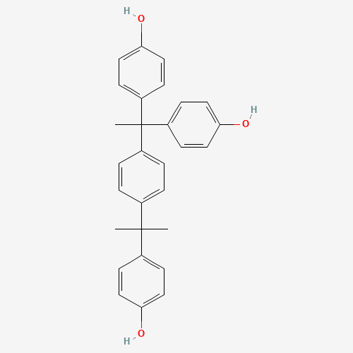 4-[2-[4-[1,1-bis(4-hydroxyphenyl)ethyl]phenyl]propan-2-yl]phenol (CAS: 110726-28-8) - Related Chemical Product