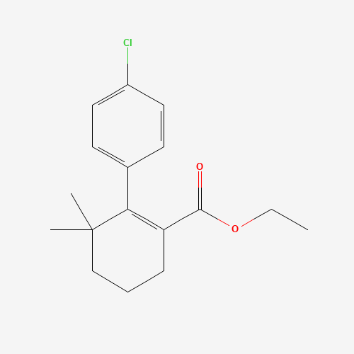 ethyl 2-(4-chlorophenyl)-3,3-dimethylcyclohexene-1-carboxylate (CAS: 1257046-74-4) - Related Chemical Product
