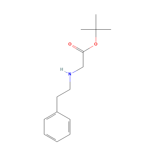 tert-butyl 2-(2-phenylethylamino)acetate (CAS: 66937-52-8) - Related Chemical Product