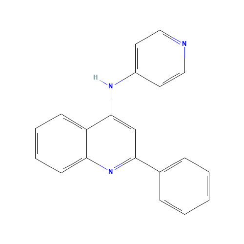 2-phenyl-N-pyridin-4-ylquinolin-4-amine (CAS: 1303557-36-9) - Related Chemical Product