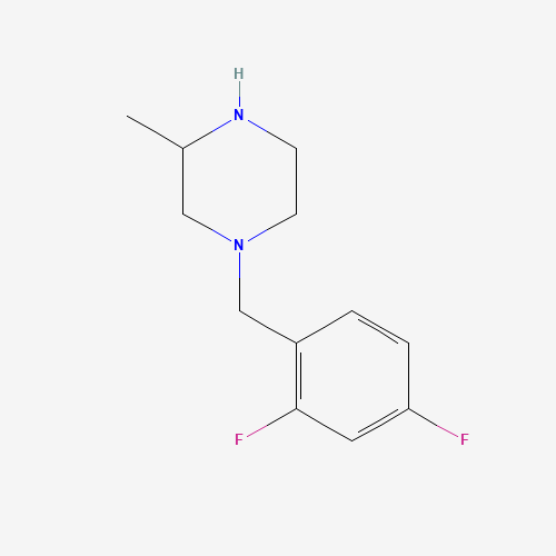 1-[(2,4-difluorophenyl)methyl]-3-methylpiperazine (CAS: 685536-04-3) - Related Chemical Product