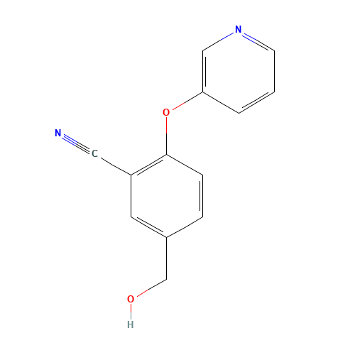 5-(hydroxymethyl)-2-pyridin-3-yloxybenzonitrile (CAS: 1369255-96-8) - Related Chemical Product