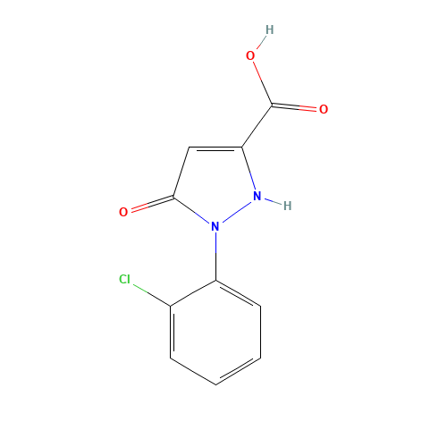2-(2-chlorophenyl)-3-oxo-1H-pyrazole-5-carboxylic acid (CAS: 1318789-75-1) - Related Chemical Product