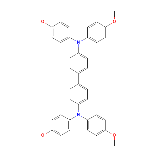 4-[4-(4-methoxy-N-(4-methoxyphenyl)anilino)phenyl]-N,N-bis(4-methoxyphenyl)aniline (CAS: 122738-21-0) - Related Chemical Product