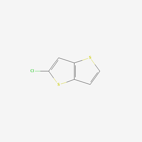 5-chlorothieno[3,2-b]thiophene (CAS: 39076-89-6) - Chemical Structure and Molecular Formula 