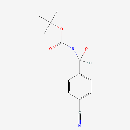 tert-butyl 3-(4-cyanophenyl)oxaziridine-2-carboxylate (CAS: 150884-56-3) - Related Chemical Product
