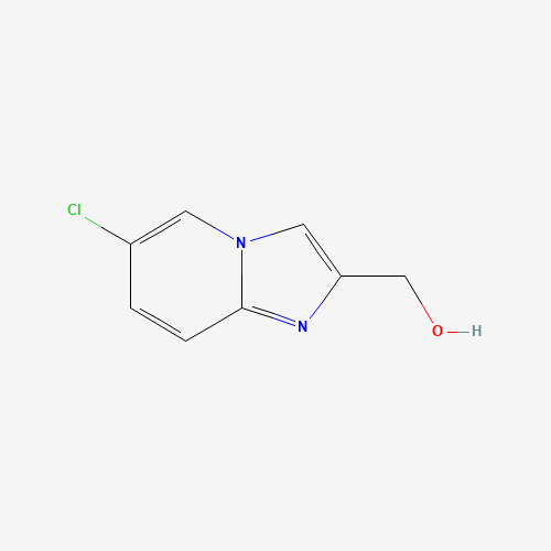 (6-chloroimidazo[1,2-a]pyridin-2-yl)methanol (CAS: 1039416-36-8) - Chemical Structure and Molecular Formula 