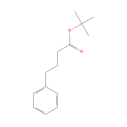 tert-butyl 4-phenylbutanoate (CAS: 16537-11-4) - Chemical Structure and Molecular Formula 