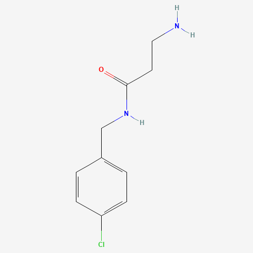 3-amino-N-[(4-chlorophenyl)methyl]propanamide (CAS: 271591-63-0) - Related Chemical Product