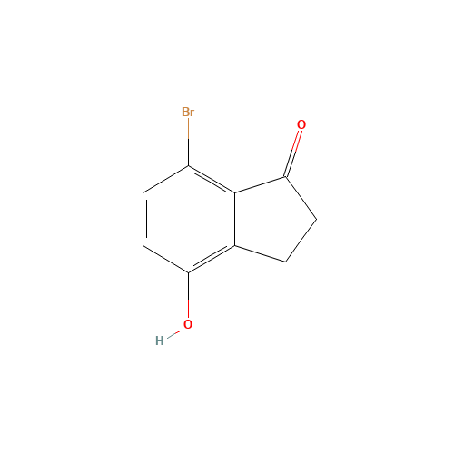 7-bromo-4-hydroxy-2,3-dihydroinden-1-one (CAS: 81945-21-3) - Related Chemical Product