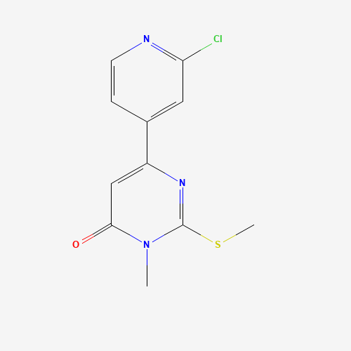 6-(2-chloropyridin-4-yl)-3-methyl-2-methylsulfanylpyrimidin-4-one (CAS: 861417-73-4) - Related Chemical Product