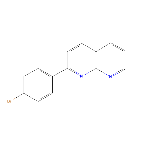 2-(4-bromophenyl)-1,8-naphthyridine (CAS: 65182-59-4) - Related Chemical Product