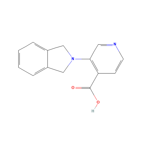 3-(1,3-dihydroisoindol-2-yl)pyridine-4-carboxylic acid (CAS: 1461602-22-1) - Related Chemical Product