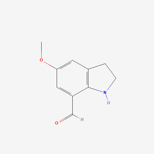 5-methoxy-2,3-dihydro-1H-indole-7-carbaldehyde (CAS: 309976-21-4) - Related Chemical Product