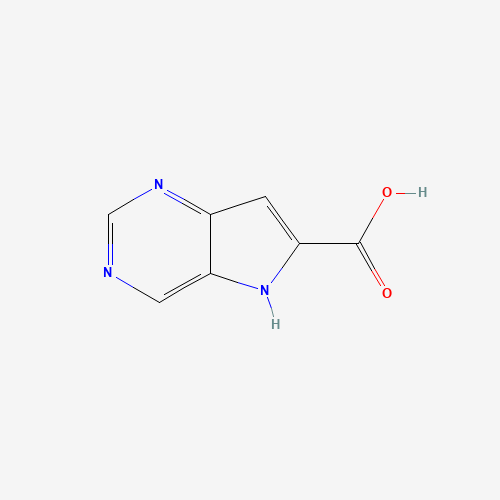 5H-pyrrolo[3,2-d]pyrimidine-6-carboxylic acid (CAS: 857204-03-6) - Related Chemical Product