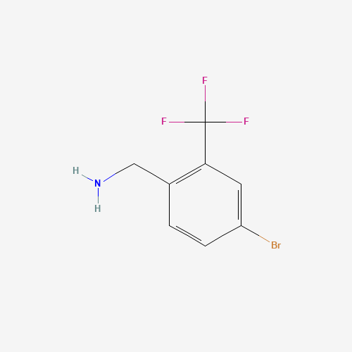[4-bromo-2-(trifluoromethyl)phenyl]methanamine (CAS: 1192539-95-9) - Related Chemical Product