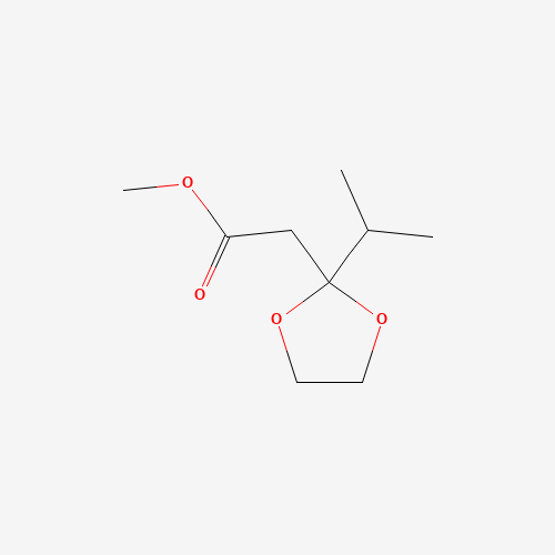 methyl 2-(2-propan-2-yl-1,3-dioxolan-2-yl)acetate (CAS: 85796-22-1) - Related Chemical Product