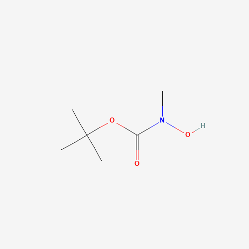 tert-butyl N-hydroxy-N-methylcarbamate chemical structure tert-butyl N-hydroxy-N-methylcarbamate (CAS: 19689-97-5) - Chemical Structure and Molecular Formula