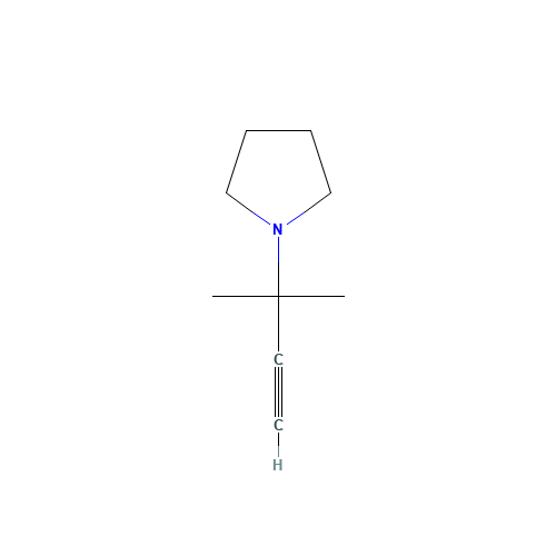 1-(2-methylbut-3-yn-2-yl)pyrrolidine (CAS: 7223-44-1) - Related Chemical Product
