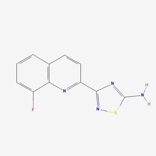 3-(8-fluoroquinolin-2-yl)-1,2,4-thiadiazol-5-amine (CAS: 1179359-90-0) - Related Chemical Product