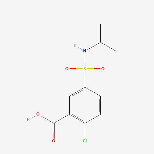 2-chloro-5-(propan-2-ylsulfamoyl)benzoic acid (CAS: 74138-28-6) - Related Chemical Product