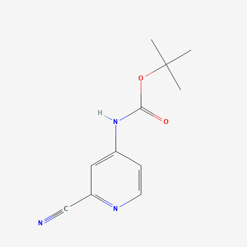 tert-butyl N-(2-cyanopyridin-4-yl)carbamate (CAS: 262295-94-3) - Related Chemical Product
