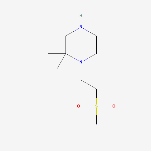 2,2-dimethyl-1-(2-methylsulfonylethyl)piperazine (CAS: 1257293-61-0) - Related Chemical Product