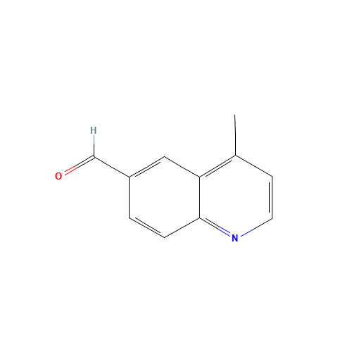 4-methylquinoline-6-carbaldehyde (CAS: 916812-60-7) - Chemical Structure and Molecular Formula 