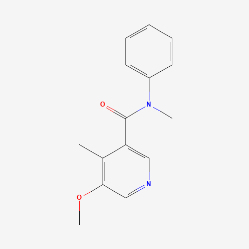 5-methoxy-N,4-dimethyl-N-phenylpyridine-3-carboxamide (CAS: 1105675-65-7) - Related Chemical Product