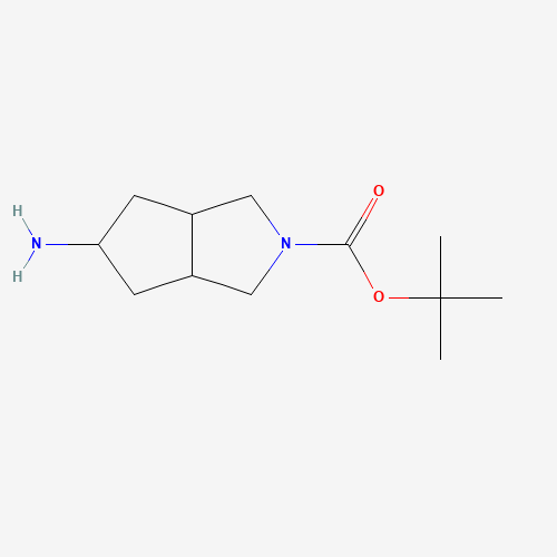 tert-butyl 5-amino-3,3a,4,5,6,6a-hexahydro-1H-cyclopenta[c]pyrrole-2-carboxylate (CAS: 1031335-28-0) - Related Chemical Product