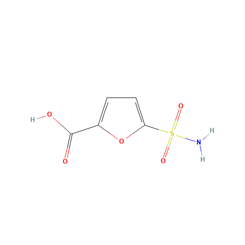 5-sulfamoylfuran-2-carboxylic acid (CAS: 98027-63-5) - Related Chemical Product