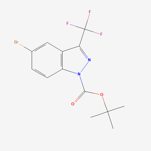 tert-butyl 5-bromo-3-(trifluoromethyl)indazole-1-carboxylate (CAS: 929617-37-8) - Related Chemical Product