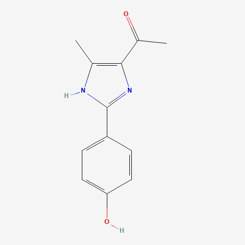 4-(4-acetyl-5-methyl-1,3-dihydroimidazol-2-ylidene)cyclohexa-2,5-dien-1-one (CAS: 102151-51-9) - Related Chemical Product