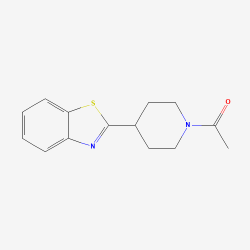 1-[4-(1,3-benzothiazol-2-yl)piperidin-1-yl]ethanone (CAS: 301220-11-1) - Related Chemical Product