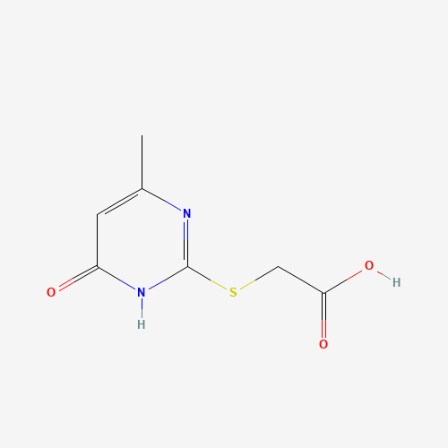 2-[(6-methyl-4-oxo-1H-pyrimidin-2-yl)sulfanyl]acetic acid (CAS: 98276-91-6) - Related Chemical Product