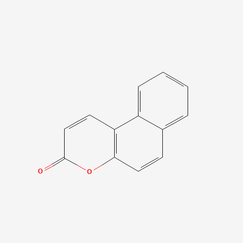 benzo[f]chromen-3-one (CAS: 4352-89-0) - Chemical Structure and Molecular Formula 
