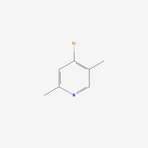 4-bromo-2,5-dimethylpyridine (CAS: 17117-23-6) - Chemical Structure and Molecular Formula 