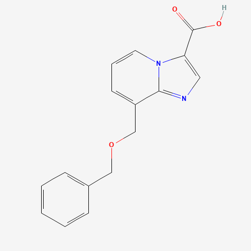 8-(phenylmethoxymethyl)imidazo[1,2-a]pyridine-3-carboxylic acid (CAS: 1159827-96-9) - Related Chemical Product