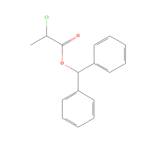 benzhydryl 2-chloropropanoate (CAS: 1428550-60-0) - Chemical Structure and Molecular Formula 