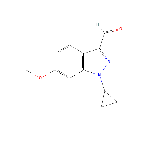 1-cyclopropyl-6-methoxyindazole-3-carbaldehyde (CAS: 1360916-70-6) - Related Chemical Product