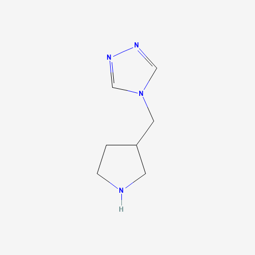 4-(pyrrolidin-3-ylmethyl)-1,2,4-triazole (CAS: 1225218-69-8) - Related Chemical Product
