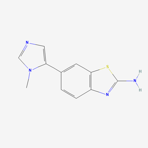 6-(3-methylimidazol-4-yl)-1,3-benzothiazol-2-amine (CAS: 1244059-68-4) - Related Chemical Product