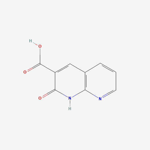 2-oxo-1H-1,8-naphthyridine-3-carboxylic acid (CAS: 5175-14-4) - Chemical Structure and Molecular Formula 